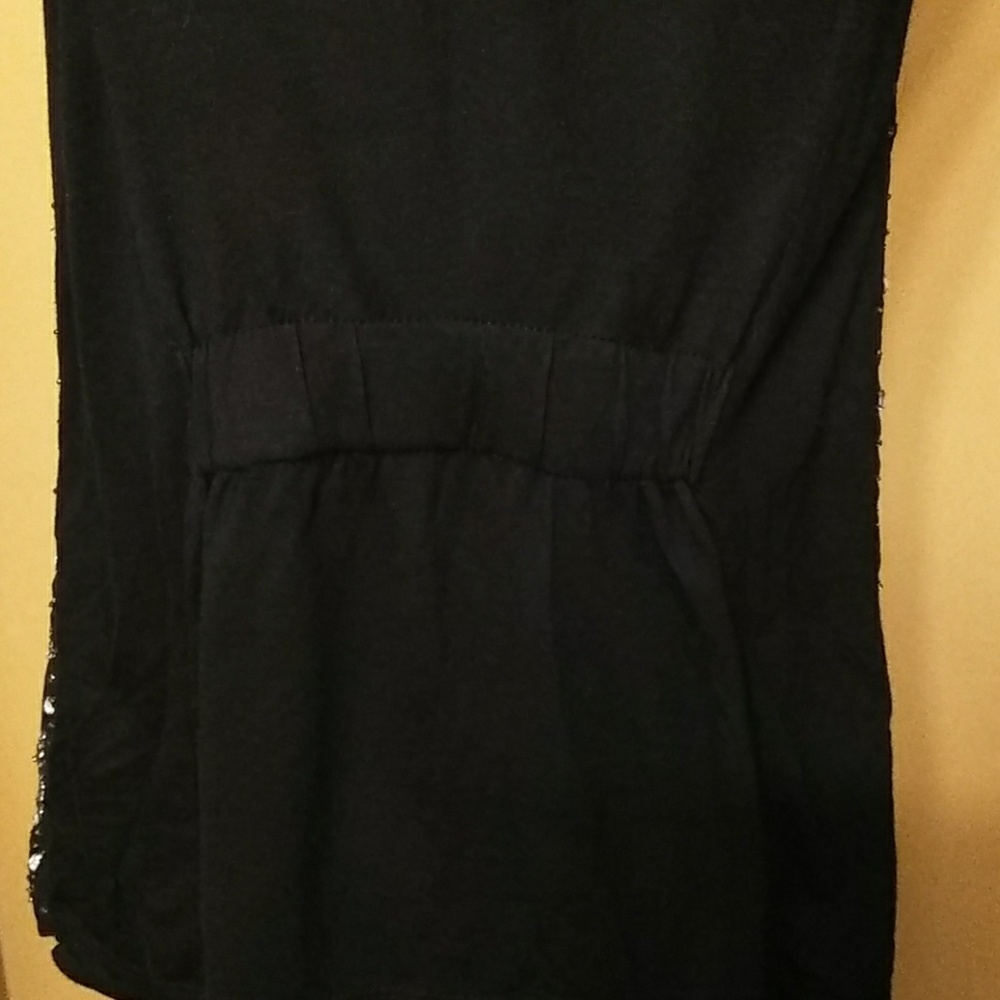 Newport News Black Beaded Vest - Small - Picture 5 of 6